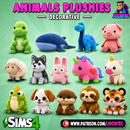Animals plushies pack by Jochi logo