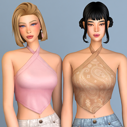 Blue Reverie Collection - Aegean Halter project image
