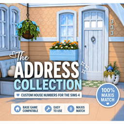 ✨ The Address Collection — Decorative House Numbers ✨ project image