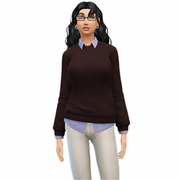 Female Teen Polka Dot Sweater project image