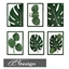 Monstera Leaves logo