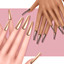 Metallic Nails logo