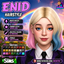 Enid hairstyle by Jochi logo