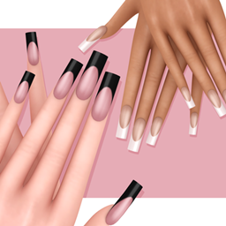 French Square Nails (Short) project image