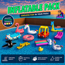Inflatable pack by Jochi logo