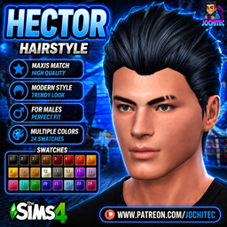 Hector hairstyle by Jochi logo