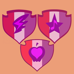 CutieMark Crusaders & Secondary MLP Characters Cutiemark Tattoo logo