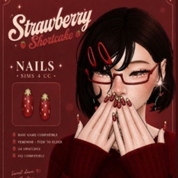 🍓 Strawberry Nails Set 🍓 logo