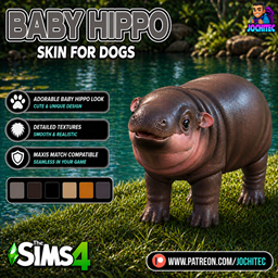 Baby hippo skin by Jochi