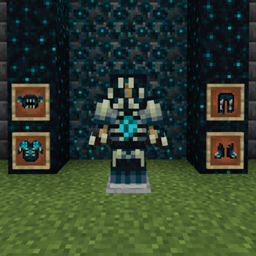 Warden Netherite Armor logo