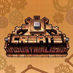 create industrialized tech but optimized logo