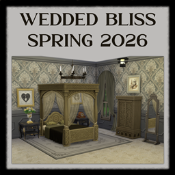Wedded Bliss - A Spring 2026 Build/Buy Bundle logo