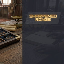 Sharpened Rings logo