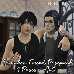 [F] Drunken Friend Posepack logo