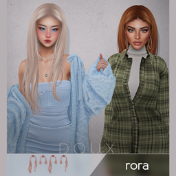 DOUX - Rora Hairstyle (4 Hairs - PACK) project image