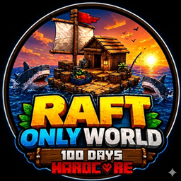Only Raft World 100 Days Hardcore project image