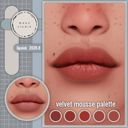 moonmoonsim velvet mousse lipstick 2026.8 project image