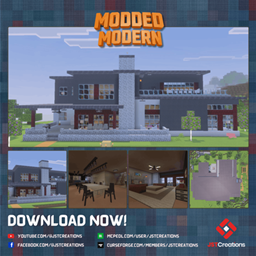 Modded Modern House #14 (With Furnitures) logo