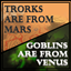 Trorks Are from Mars, Goblins Are from Venus logo