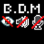 Blind Deaf Mute (B.D.M) logo