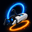 Aperture Litewer's Portal Gun logo