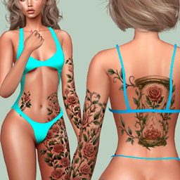 Swirl Serenity Tattoo logo