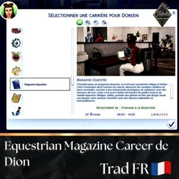 Equestrian Magazine Career de Dion | Trad FR project image
