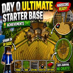 Ultimate Survival base Hardcore (Achivements On) logo
