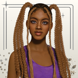 Niven Hair 77 - Rebel Braids (Females) logo