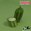 Cucumber chair for farm logo