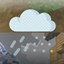 Haru better rain and snow - vibrant visuals compatible logo