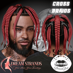 Cross Braids | Hairstyle Male logo