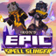 Iron's Epic Spell Slinger (Iron's Spells + MrCrayfish Gun Mod) logo