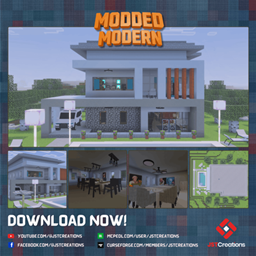 Modded Modern House #15 (With Furnitures) logo