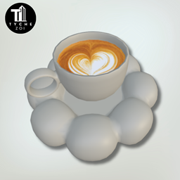 Minimal coffee cup logo