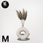 Pampas in vase M logo