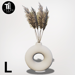 Pampas in vase L logo