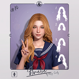 Usagi - Amelie Hair - Left version logo