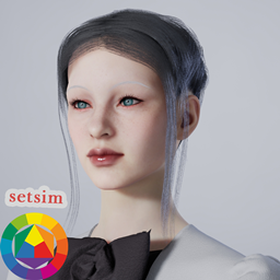 Setsim hairstyle #6 logo