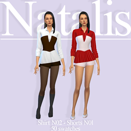 Shirt N02, Shorts N01ⁿᵃᵗᵃˡⁱˢ project image