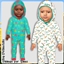 Infants Colourful Insects Hooded Pajamas logo