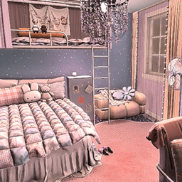 Starlight Sisters - Cozy Purple Sisters Bedroom logo