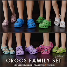 Crocs-Inspired Sims Experience logo