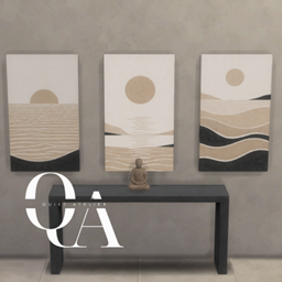 Quiet Atelier - Waves & Horizon logo