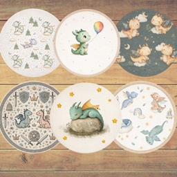 Dragon Hatchlings – 6‑Piece Rug Collection logo