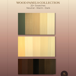 Japandi Wood Wall Collection | BS Signature logo