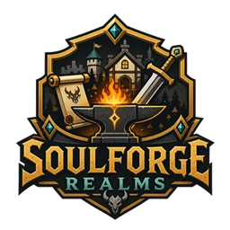 Soulforge Realms logo