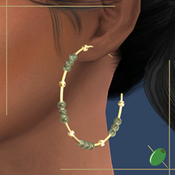 Ina Beaded Hoops project image