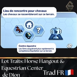 Lot Traits: Horse Hangout & Equestrian Center De Dion | Trad FR project image