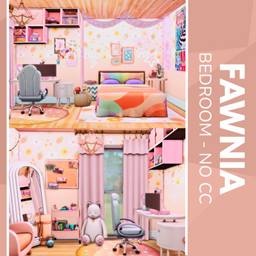 Fawnia Bedroom - No CC logo
